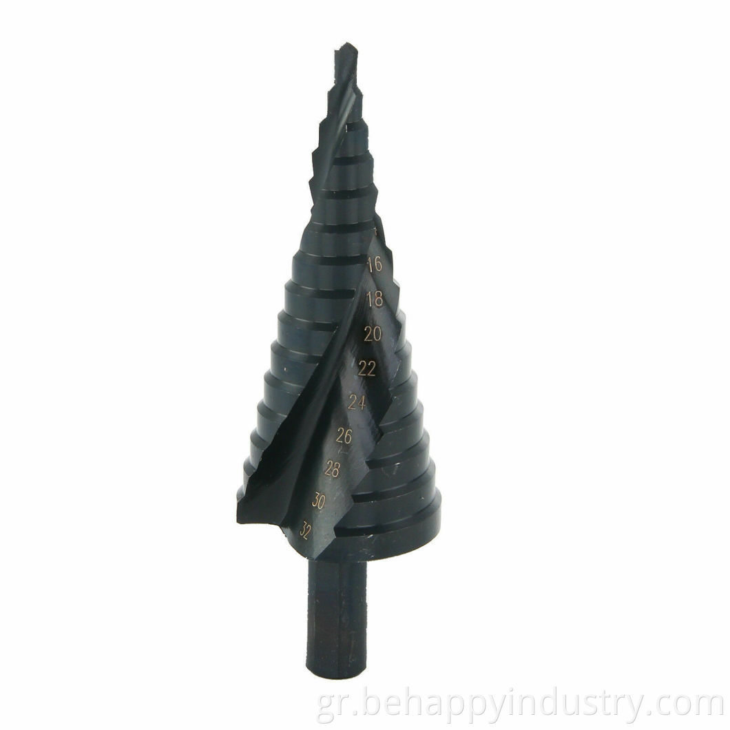 Spiral Step Cone Drill Bit